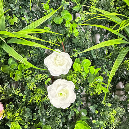 Artificial Plant Wall Green Panel No.2 100x100cm RosesHQ.com