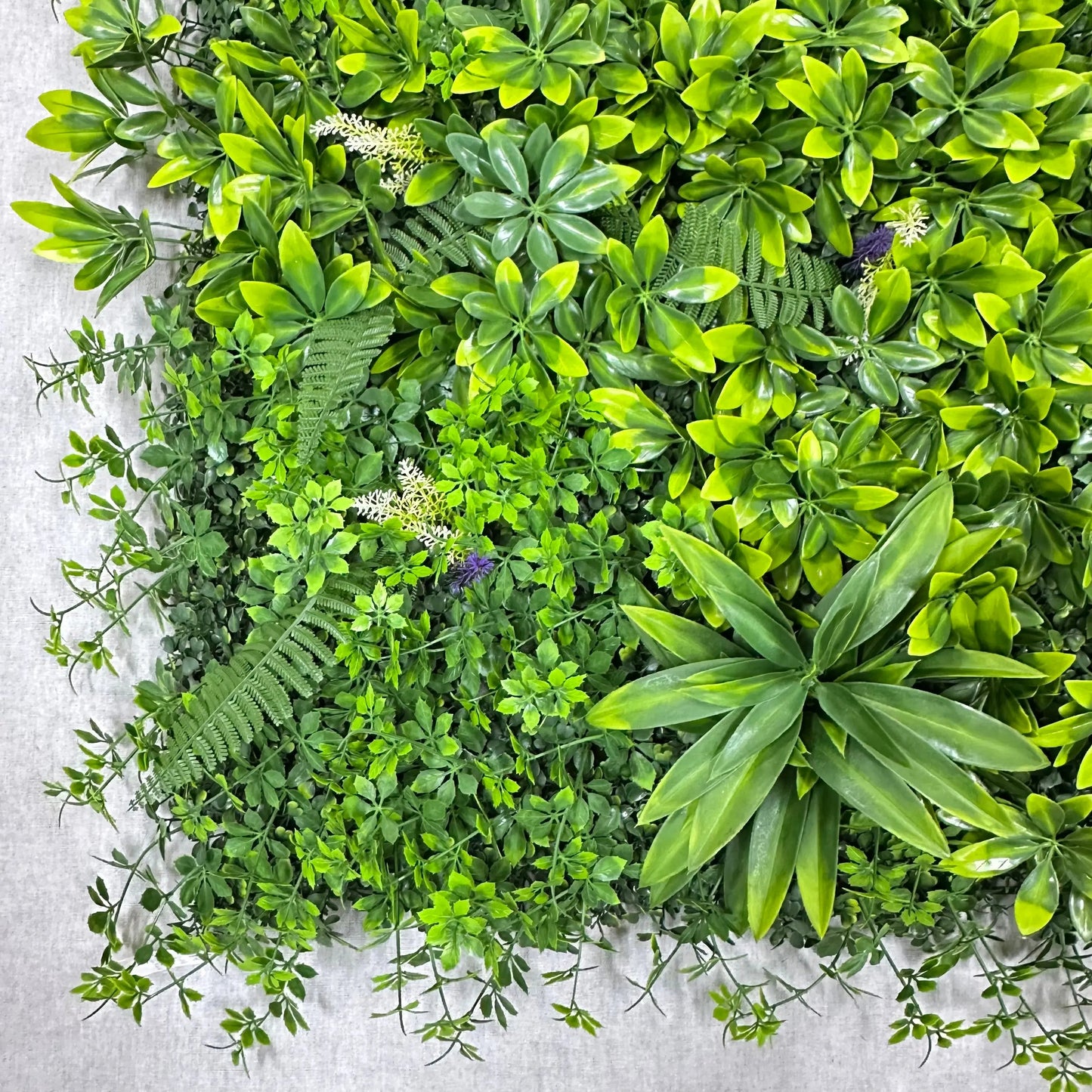Artificial Plant Wall Green Panel No.4 100x100cm RosesHQ.com