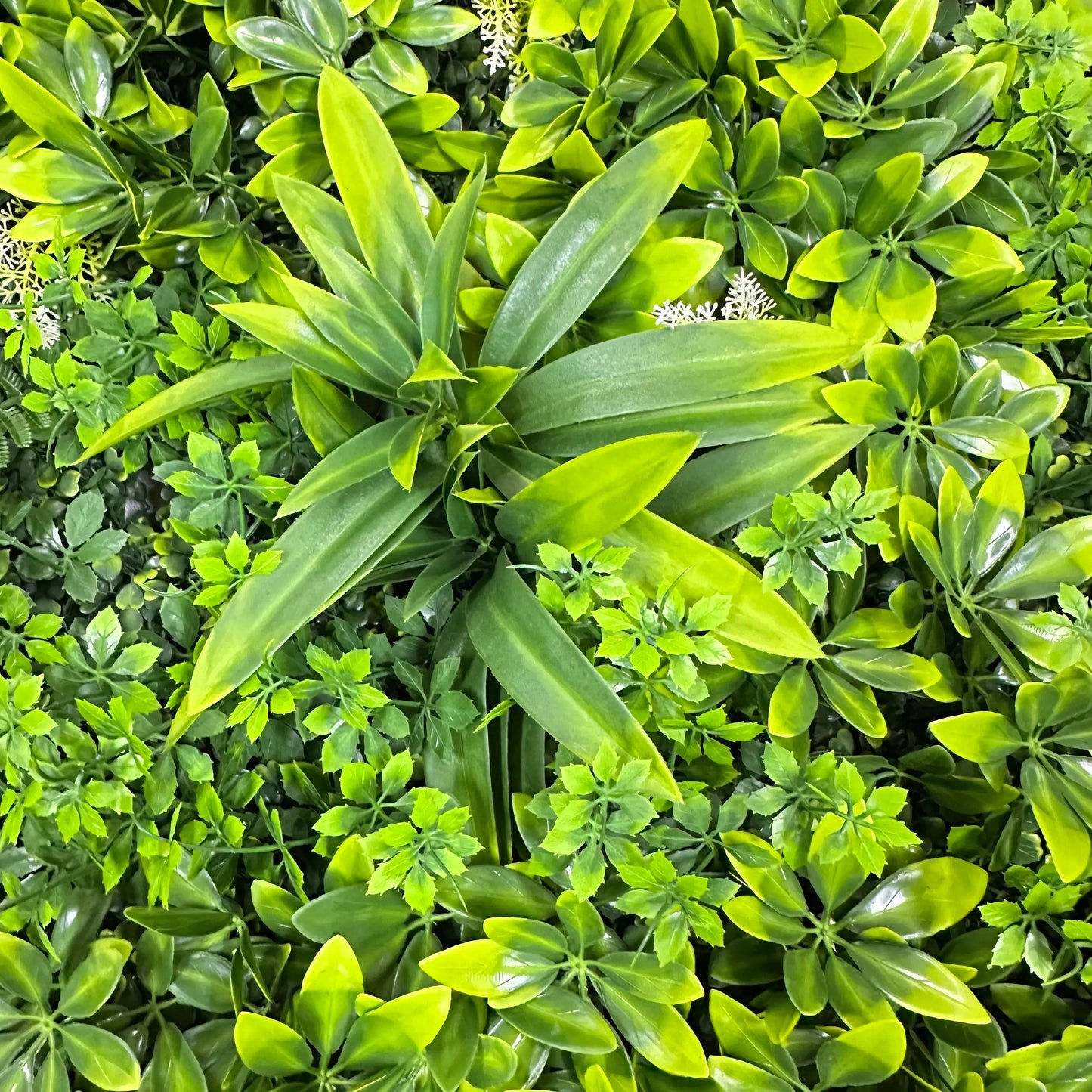 Artificial Plant Wall Green Panel No.4 100x100cm RosesHQ.com