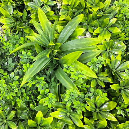 Artificial Plant Wall Green Panel No.4 100x100cm RosesHQ.com