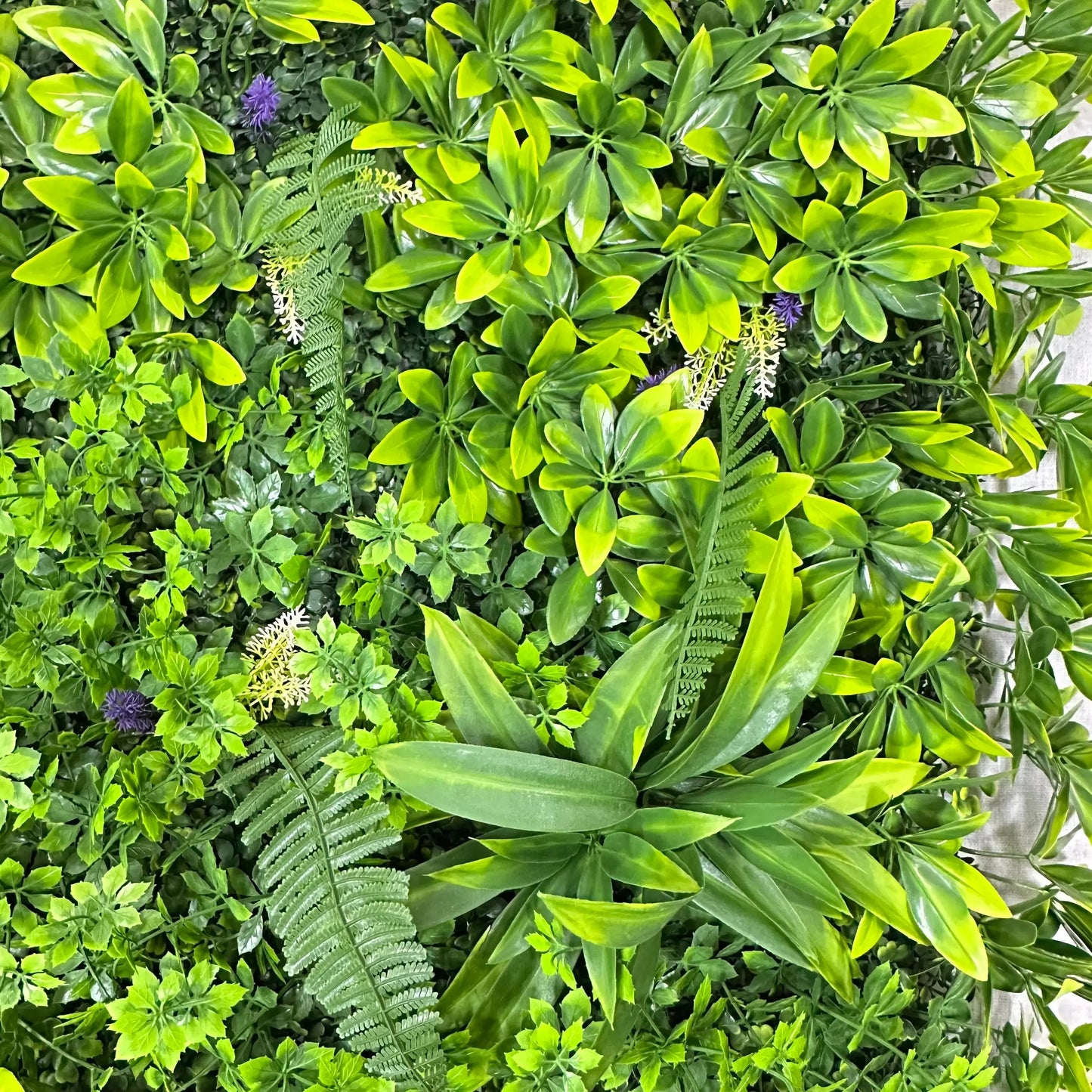 Artificial Plant Wall Green Panel No.4 100x100cm RosesHQ.com