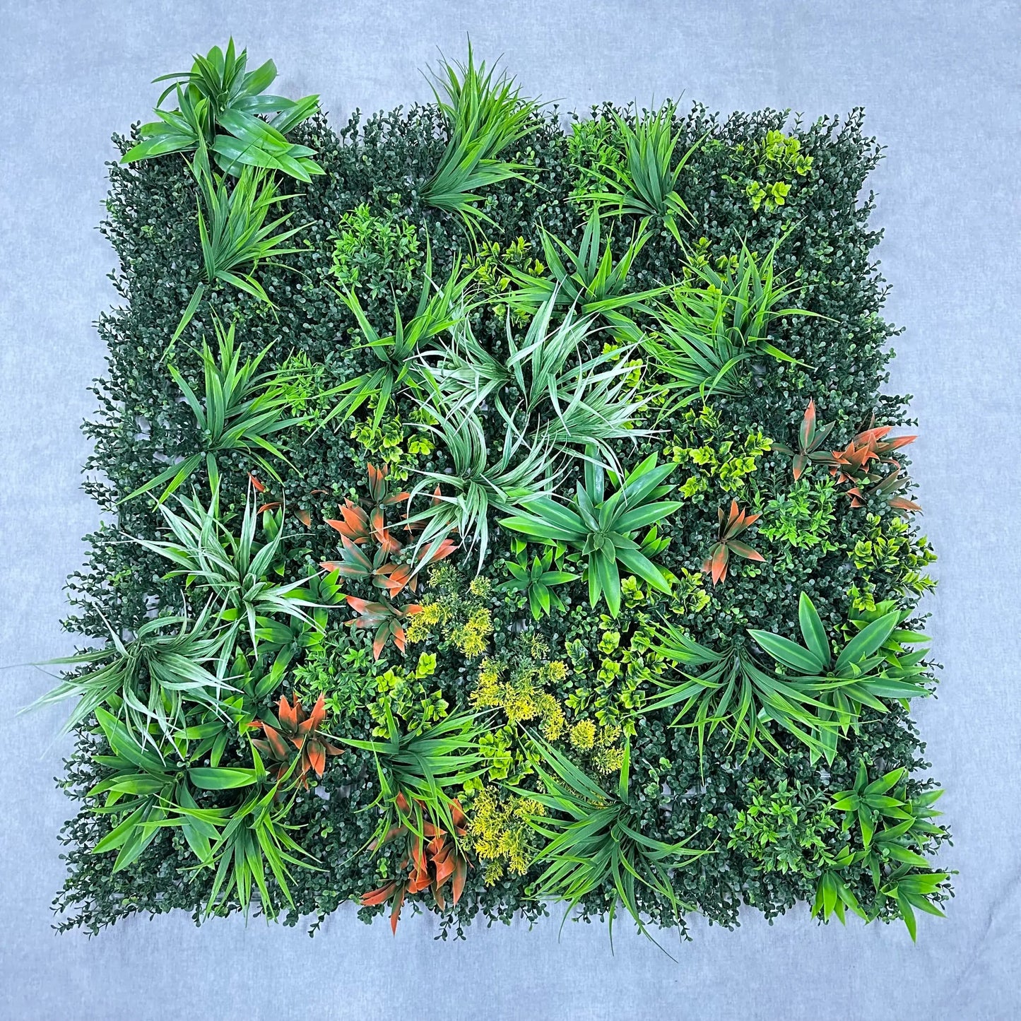Artificial Plant Wall Green Panel No.9 100x100cm RosesHQ.com