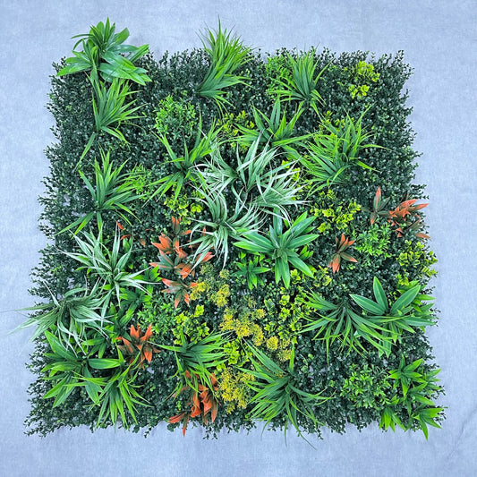 Artificial Plant Wall Green Panel No.9 100x100cm RosesHQ.com