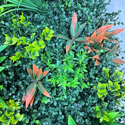 Artificial Plant Wall Green Panel No.9 100x100cm RosesHQ.com