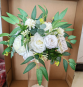 Flower Ball for Décor - White - 30cm