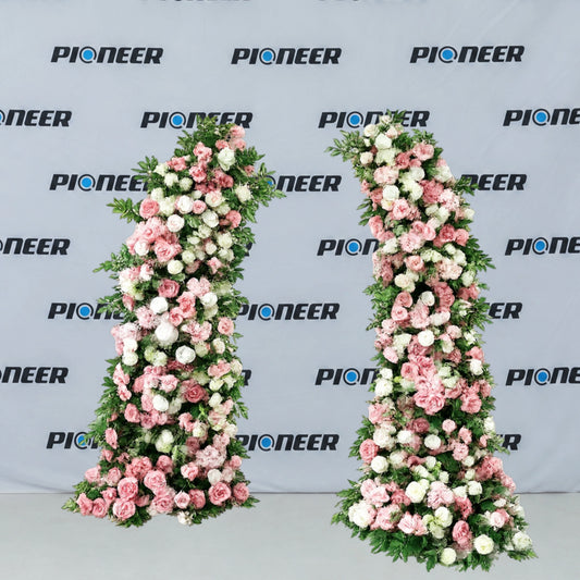 Blush Rose Ceremony Floral Arch