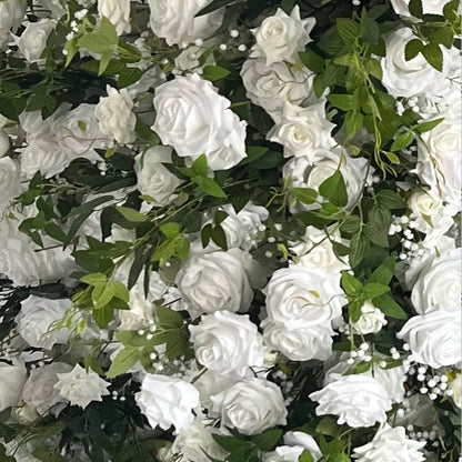 Premium White Rose Floral Display Centerpiece