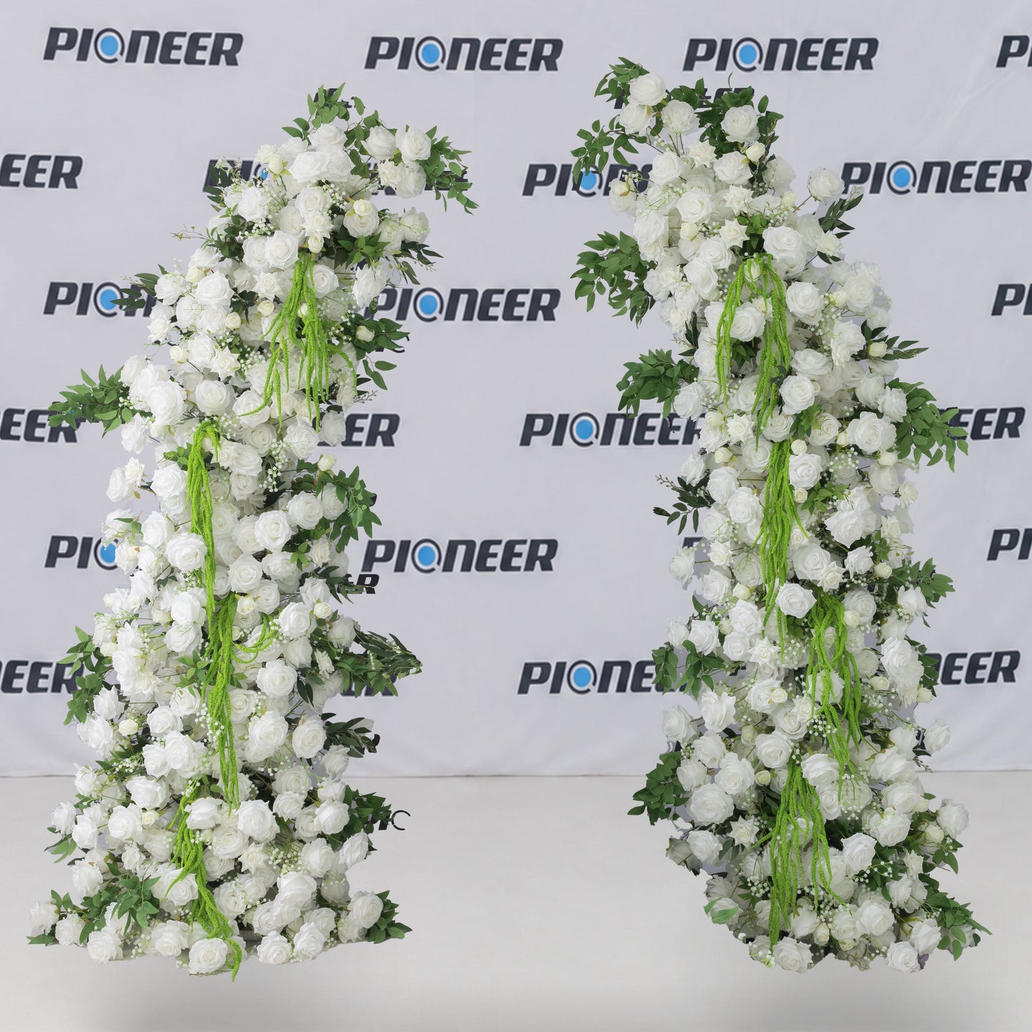 White Rose & Bloom Ceremony Floral Arch