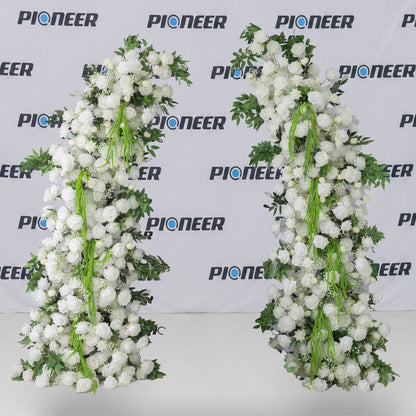 White Rose & Bloom Ceremony Floral Arch