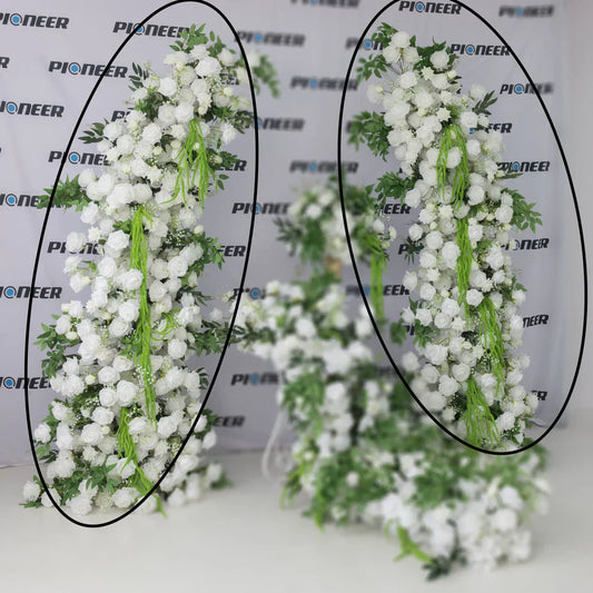White Rose & Bloom Ceremony Floral Arch