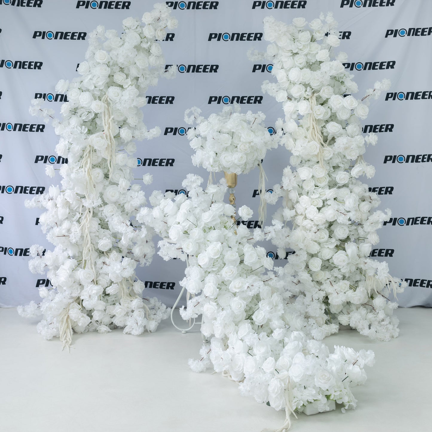 Realistic Cherry Blossom Ceremony Floral Arch