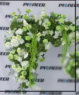 Garden Hydrangea & Calla Lily Hanging Backdrop