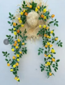 Rose Vine Garland - Yellow