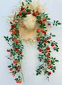 Rose Vine Garland - Orange