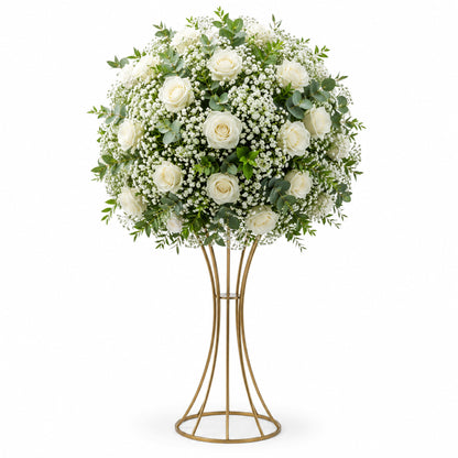 Centerpiece Arrangement Green/White/Yellow