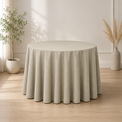 Polyester Table Cloth Premium Colors 120" Round
