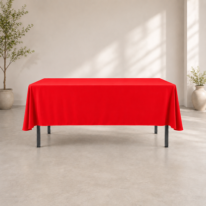 Polyester Table Cloth Premium Colors 60" X 102"
