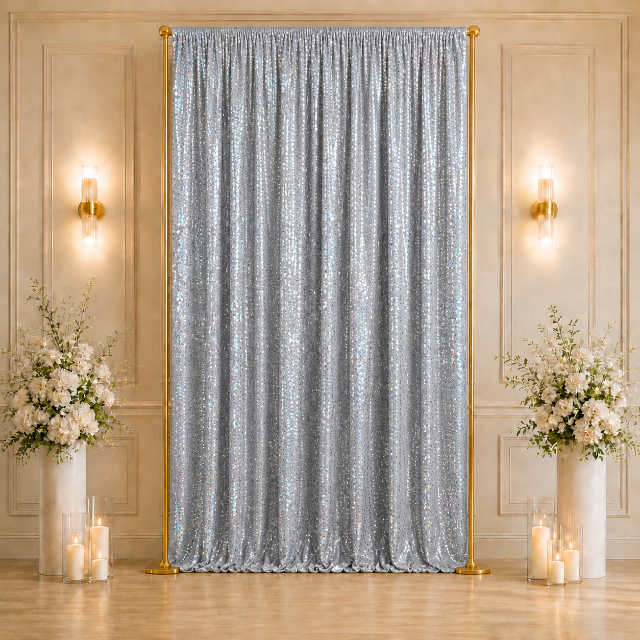 Sequin Backdrop 5Ft X 16Ft