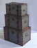 Trunk Set of 3 - Blue